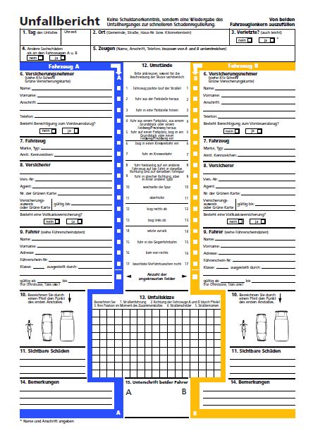 Unfallbericht